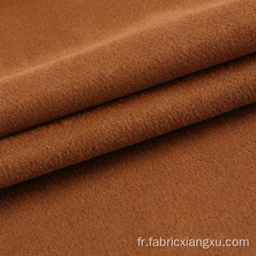 Couche d&#39;air en daim strenet tricotage de matériau brossé tissu